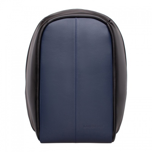 Мужской кожаный рюкзак Blandford Dark Blue/Black Lakestone 918310/DB