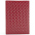 Обложка для паспорта красная. Натуральная кожа Fancy G31-03