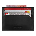 Визитница VICTORINOX Altius Alox с защитой от сканирования RFID, чёрная 611580
