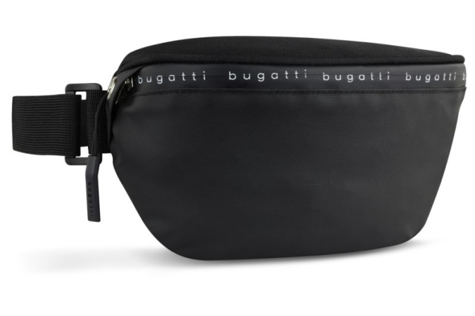 Сумка на пояс BUGATTI Blanc Delight, чёрная 49450501