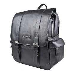 Кожаный рюкзак Montalbano Premium anthracite Carlo Gattini 3097-51