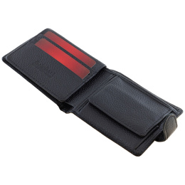 Портмоне горизонтальное чёрное SCHUBERT g010-106/01