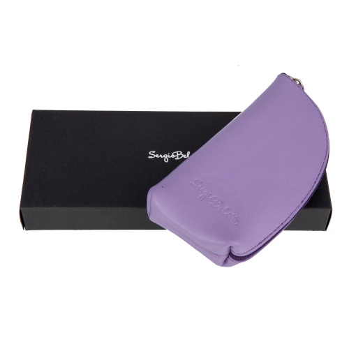 Ключница, фиолетовая Sergio Belotti 7402 bergamo purple