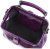 Женская сумка с росписью Alexander TS Фрейм «Прайд. Лев» в фиолетовом