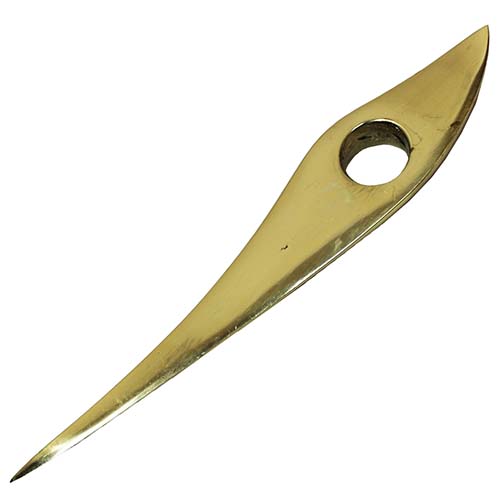Канцелярский нож для конвертов Hidesign METAL KNIFE B.