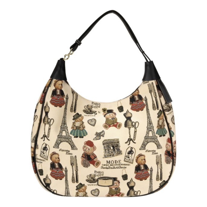 Сумка классическая Henney Bear 101158-19hb-BEIGE