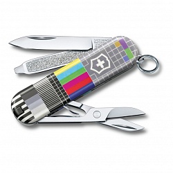 Нож-брелок, 58 мм, 7 функций Victorinox 0.6223.L2104 GS
