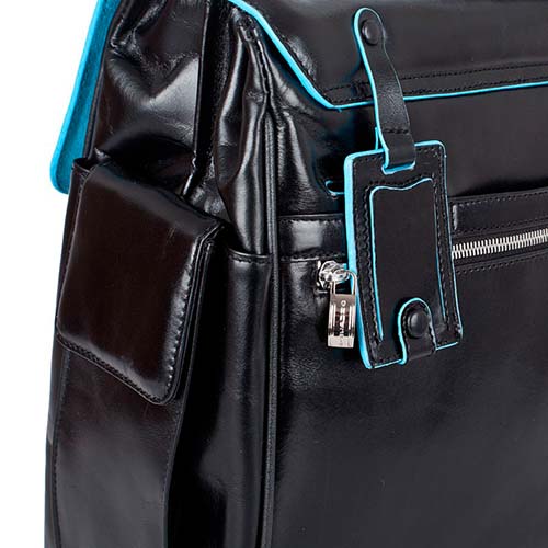 Мужской портфель/рюкзак чёрный Piquadro CA1066B2/N