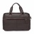 Деловая сумка большого объема Kingston Brown, коричневая Lakestone 928598/BR