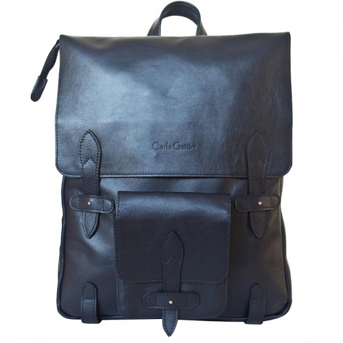 Кожаный рюкзак Arma dark blue Carlo Gattini 3051-19