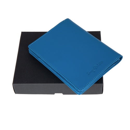 Обложка для автодокументов, синяя Sergio Belotti 7301 bergamo blue