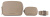 Сумка на пояс BUGATTI Almata, с кошельком, песочная 49665054
