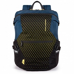 Рюкзак, синий/желтый Piquadro CA5115PQY/BLG