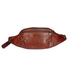 Напоясная сумка, коричневая Gianni Conti 915055 tan