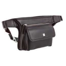 Напоясная сумка, коричневая Sergio Belotti 9648 VT Genoa dark brown
