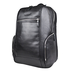 Кожаный рюкзак Vicoforte Premium black Carlo Gattini 3099-51
