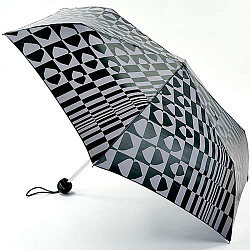 Женский зонт Lulu Guinness Superslim-2 Fulton L718-2685 CheckerBoard