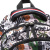Рюкзак TORBER CLASS X, черно-белый с рисунком T2743-WHI-BLK