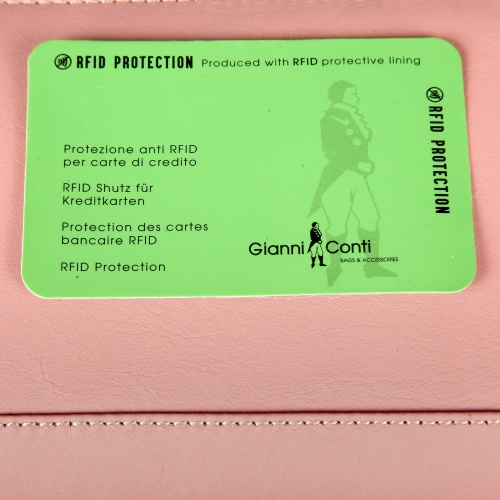 Портмоне розовое Gianni Conti 2528106 pink
