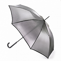Зонт женский трость серебристый Fulton L903-011 SilverIridescent