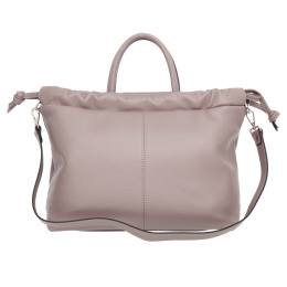 Сумка женская, серо-розовая Sergio Belotti 60324 pink-grey Napoli