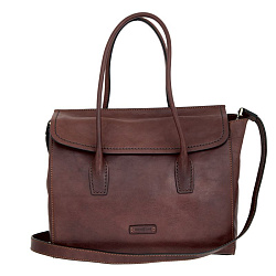 Женская сумка, коричневая Gianni Conti 914279 dark brown