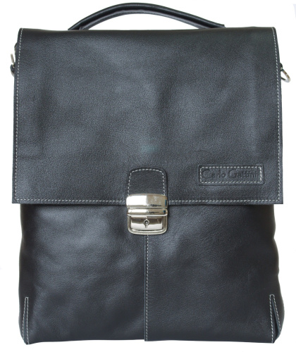 Кожаный мужской планшет, черный Carlo Gattini 5004-01
