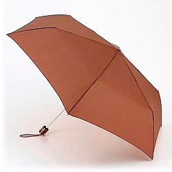 Женский зонт механика коричневый Fulton L552-2056 GemBrown