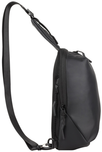 Рюкзак с одним плечевым ремнем BUGATTI Blanc, чёрный 49660101