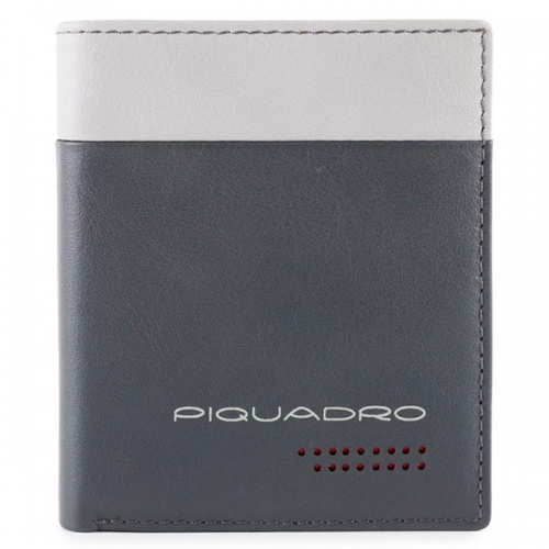 Чехол для кредитных карт, серый Piquadro PP1518UB00R/GRN