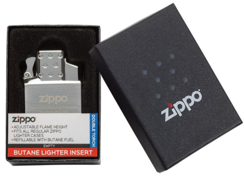 Газовый вставной блок для широкой зажигалки Zippo, двойное пламя 65827