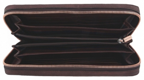 Мужской кошелёк-клатч коричневый Tony Perotti 743119/2