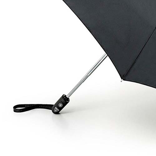 Зонт в 4 сложения Open/Close-101 черный Fulton L369-01 Black