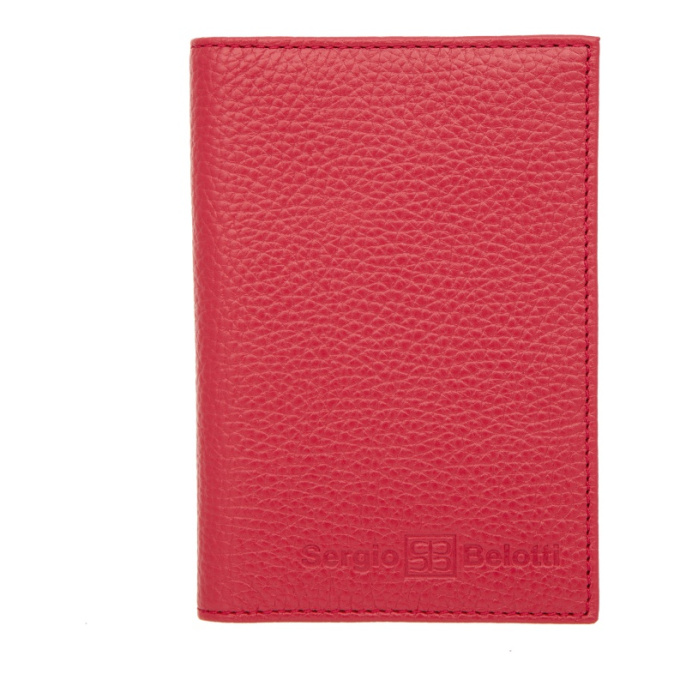 Обложка для паспорта, красная Sergio Belotti 706192 red