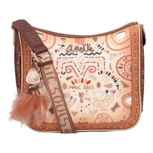Вместительная сумка с широким плечевым ремнем Anekke Tribe 36623-170