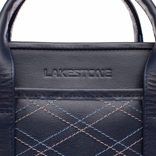 Деловая сумка Marion Dark Blue Rhombus Lakestone 923305/DBR