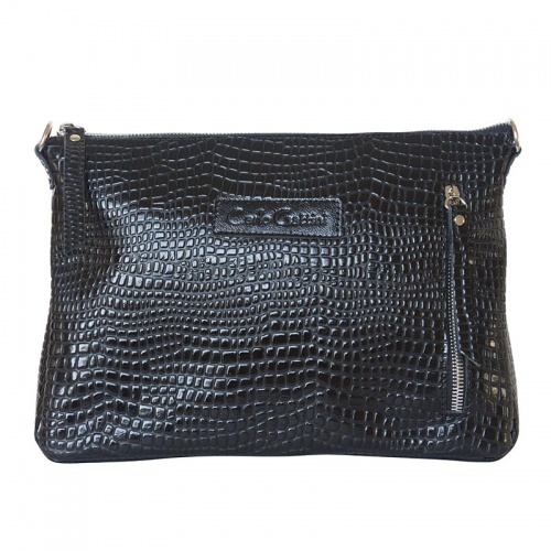 Кожаная женская сумка, черная Carlo Gattini 8005-01
