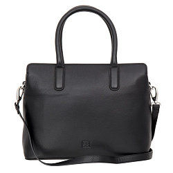 Женская сумка, черная Sergio Belotti 08-12575 black denim
