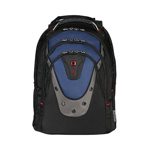Рюкзак чёрный / синий Wenger 600638