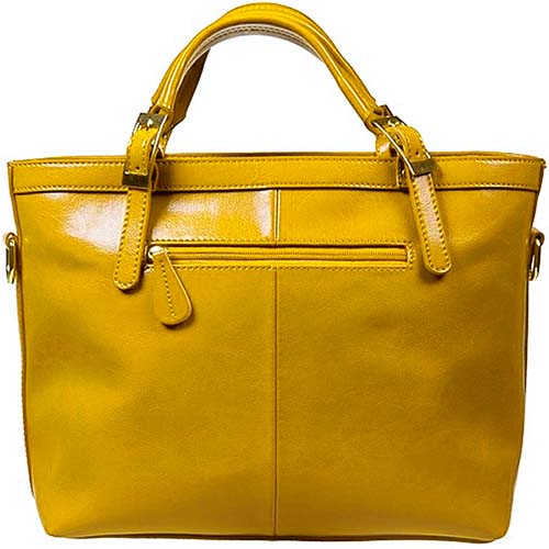 Женская сумка жёлтая. Натуральная кожа Fancy 3006-83