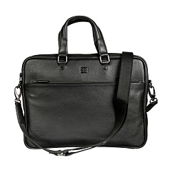 Бизнес-сумка черная Sergio Belotti 010-2811 denim black