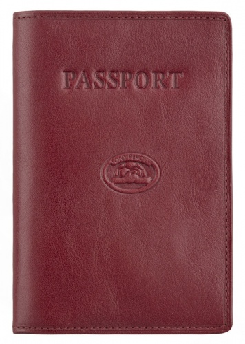 Обложка для паспорта красная Tony Perotti 271235/4