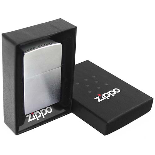 Зажигалка Classic с покр. Black Matte чёрная Zippo 29106 GS
