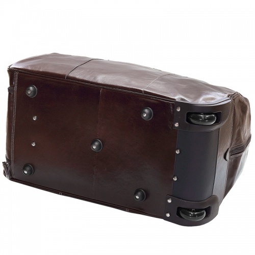 Чемодан-сумка на колёсах коричневый Bruno Perri L5114-1/2 BP