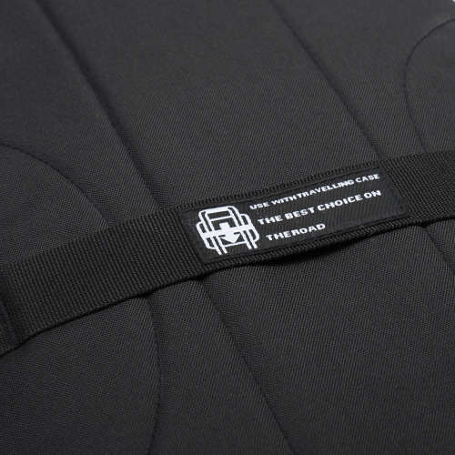 Рюкзак TORBER GRAFFI, серый с карманом черно-белого цвета T2671-BL-G