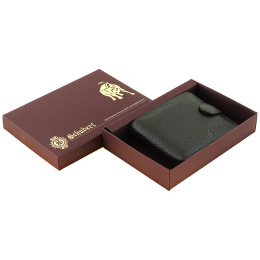 Портмоне горизонтальное тёмно-коричневое SCHUBERT g030-105/02