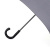 Мужской зонт трость Knightsbridge-2 серый Fulton G451-1682 Grey