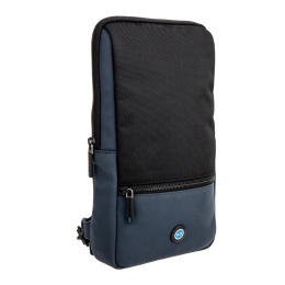 Сумка слинг, синяя/черная Miguel Bellido 7902 01 black