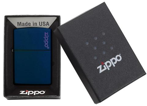 Зажигалка Classic с покр. Navy Matte синяя Zippo 239ZL GS