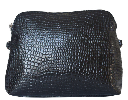 Кожаная женская сумка Asolo black Carlo Gattini 8010-01